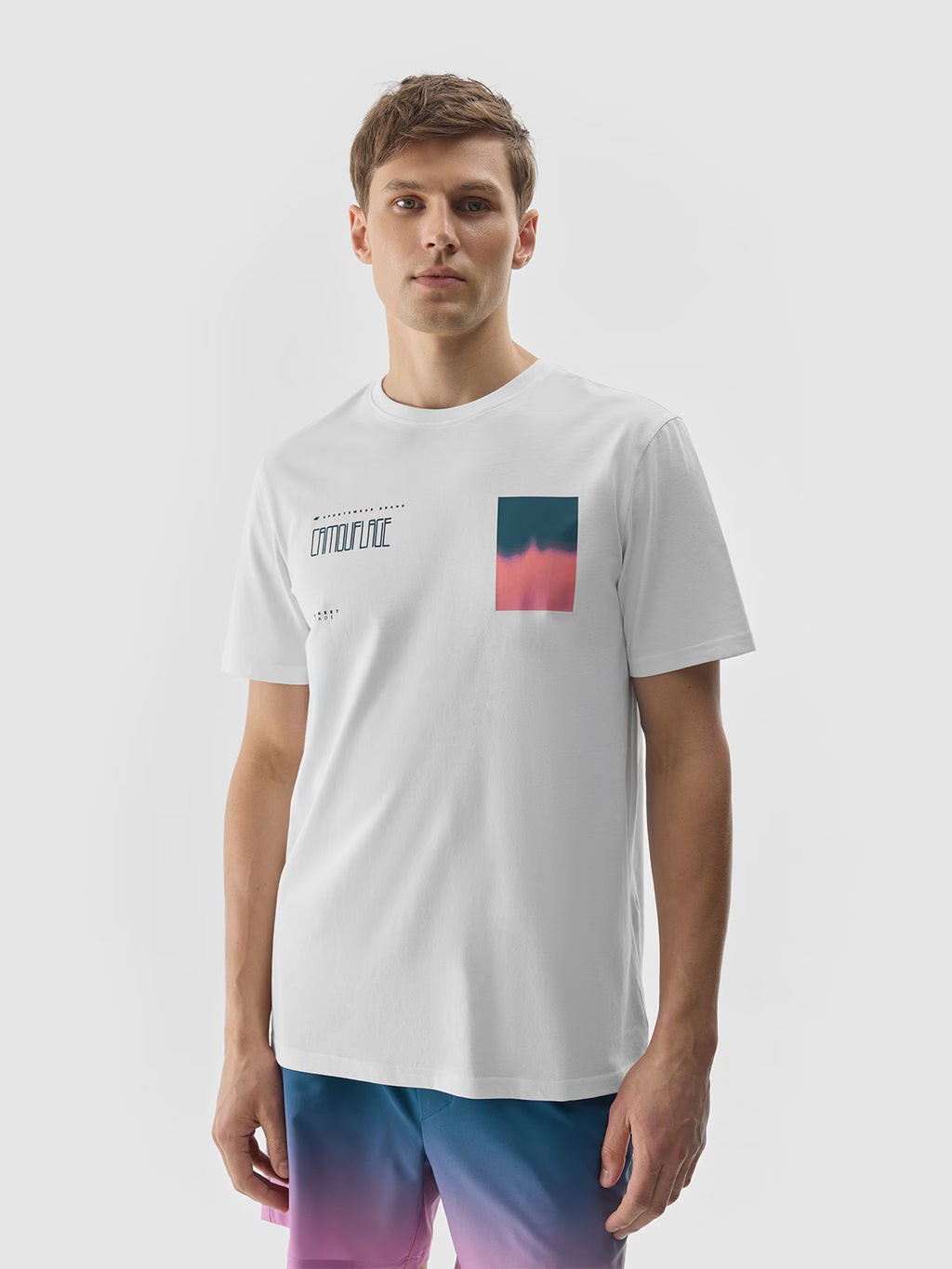 T-shirt z nadrukiem męski