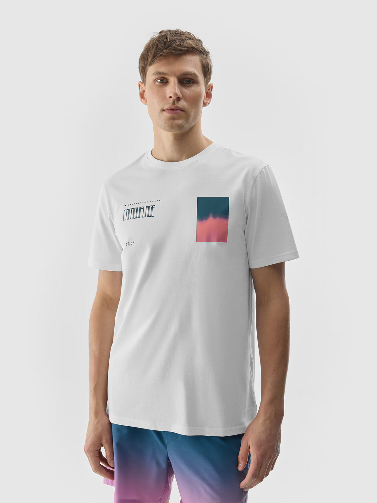 T-shirt z nadrukiem męski