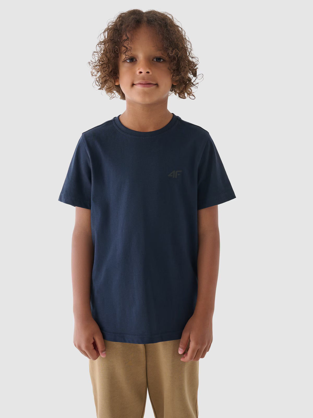 T-shirt gładki chłopięcy