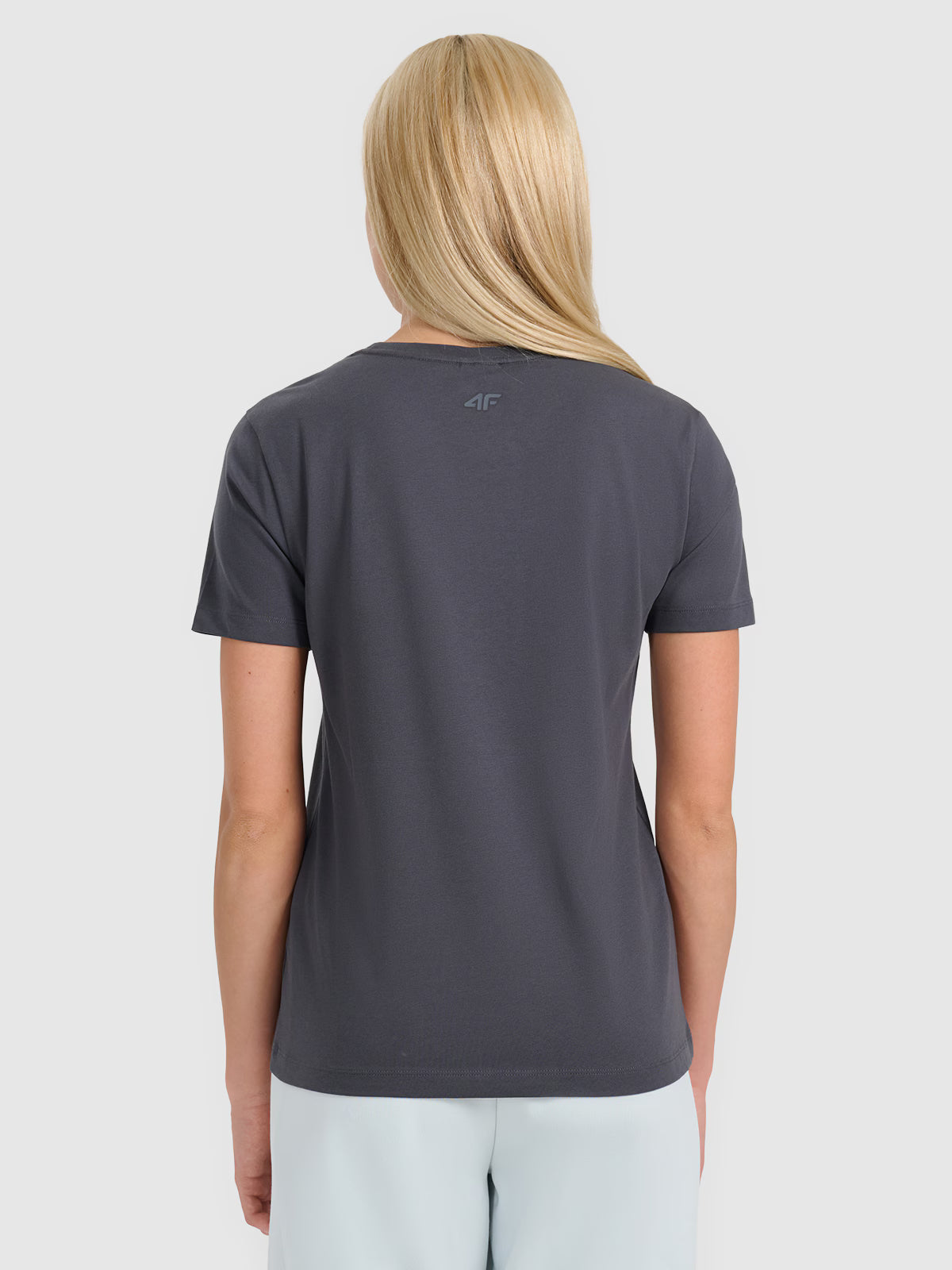 T-shirt regular z nadrukiem damski