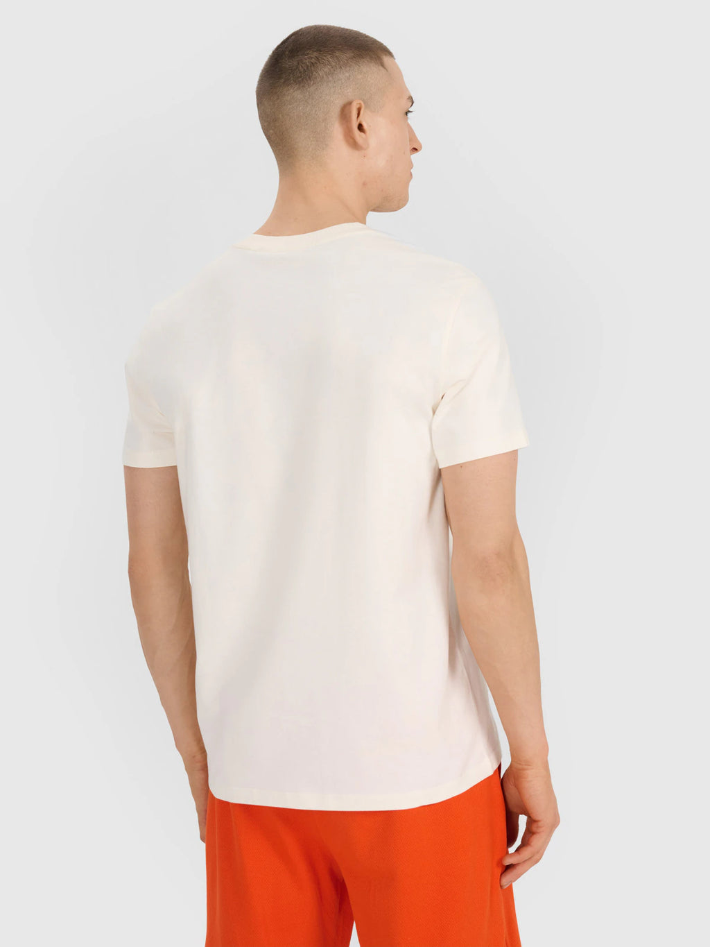 T-shirt regular z nadrukiem męski