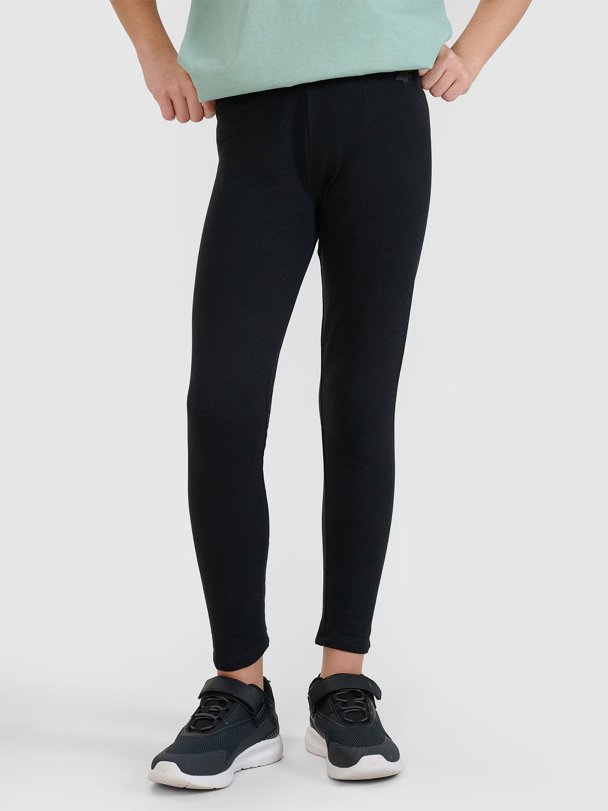 Legginsy dzianinowe dziewczęce