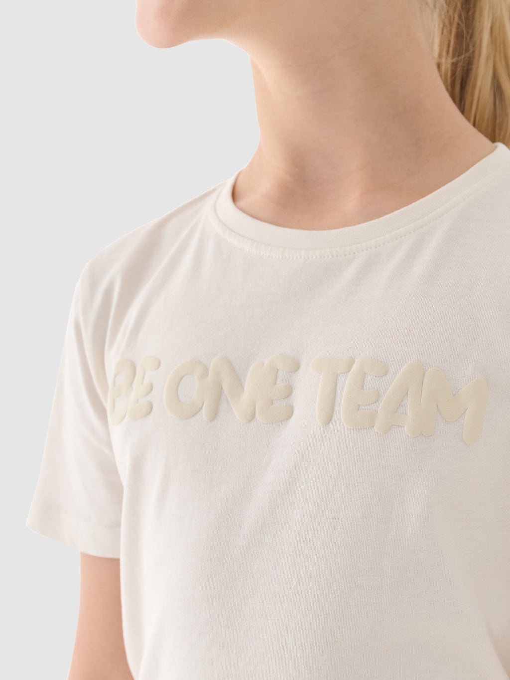 T-shirt z nadrukiem dziewczęcy