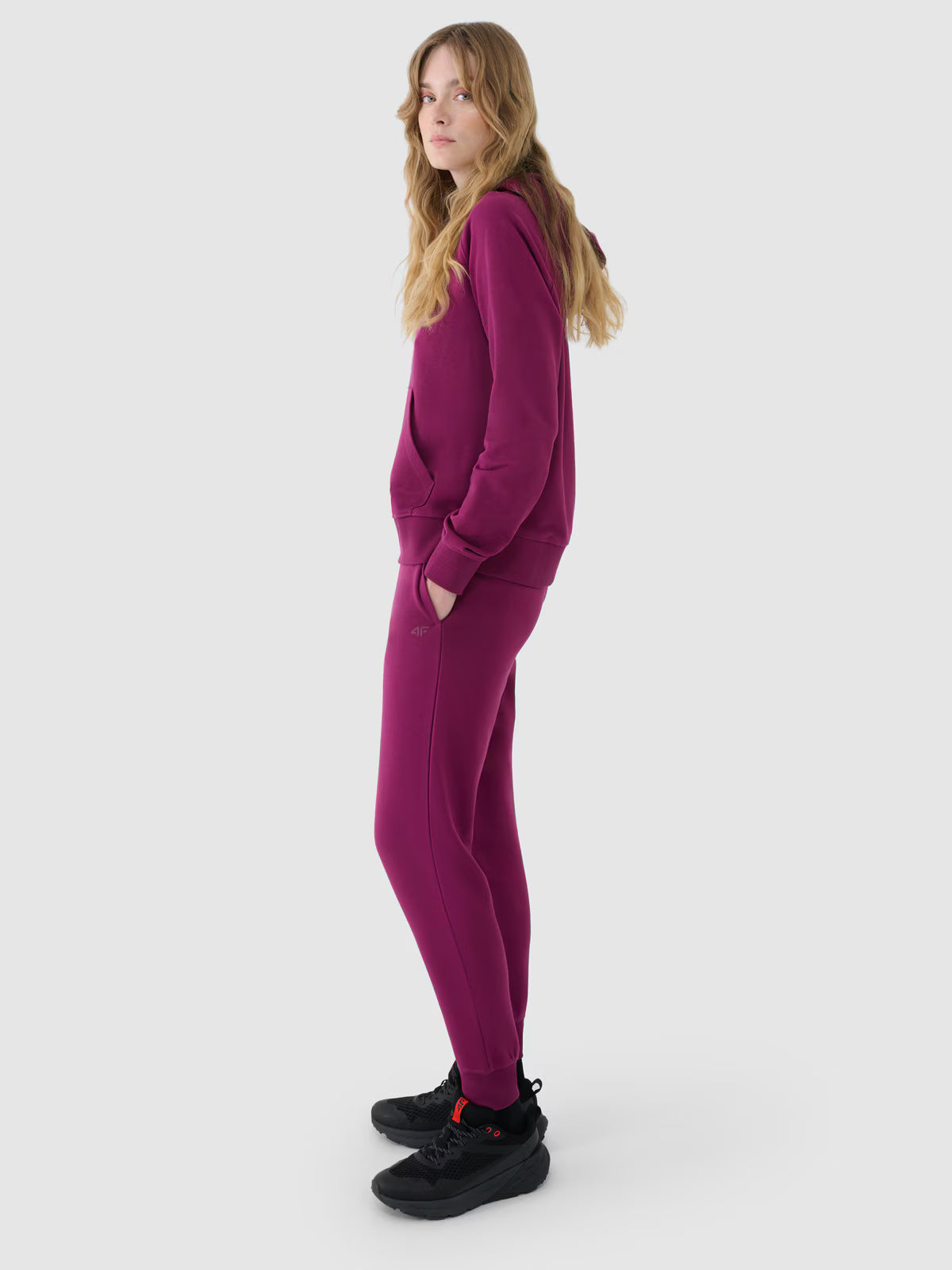 Spodnie dresowe joggery damskie