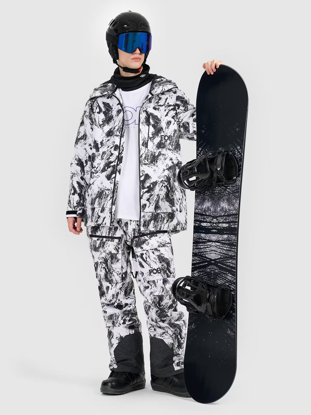 Kurtka snowboardowa membrana 15000 męska