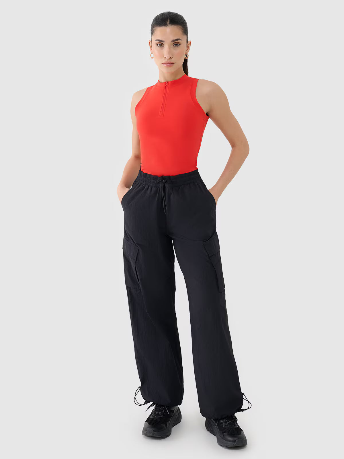 Crop-top slim damski
