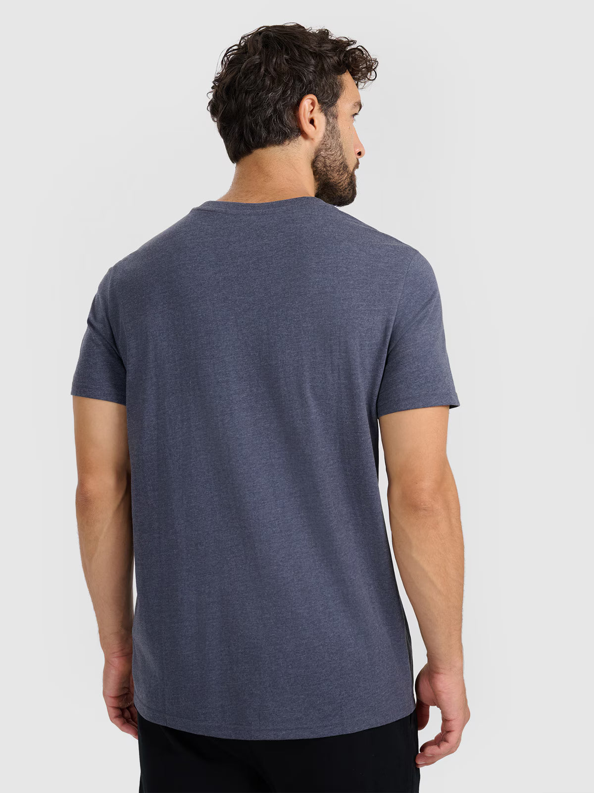 T-shirt regular z nadrukiem męski