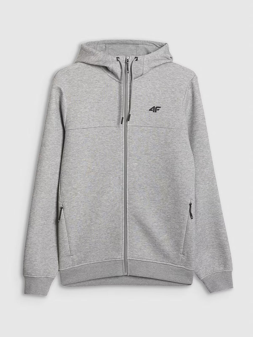 Bluza dresowa rozpinana z kapturem męska