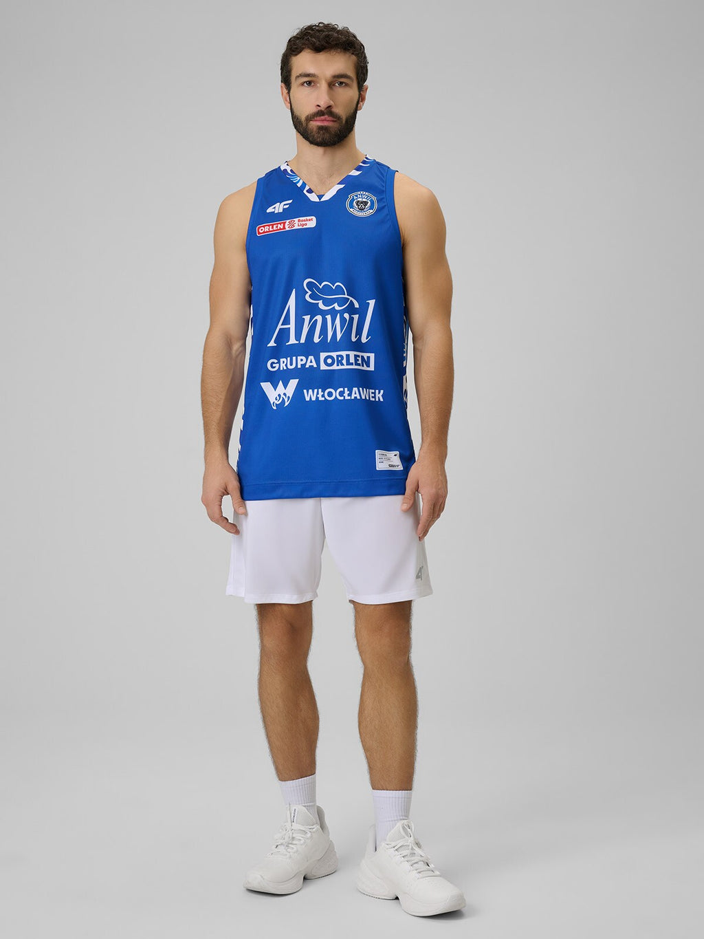 Koszulka meczowa replika wyjazdowa z sezonu 2025/26 męska 4F x Anwil Włocławek