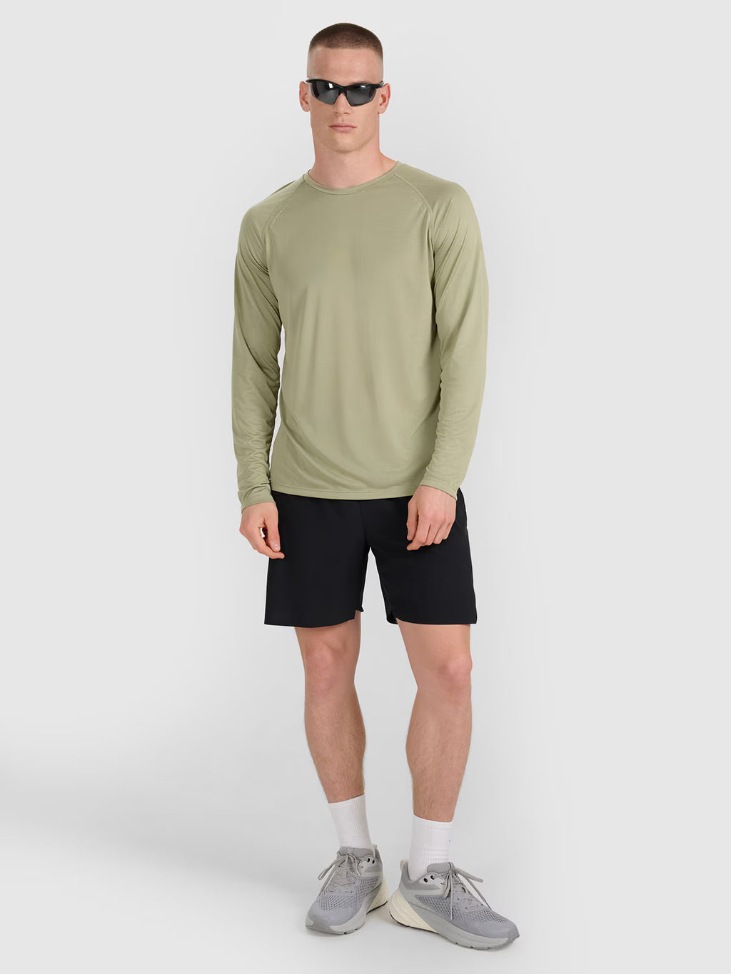 Longsleeve do biegania szybkoschnący męski