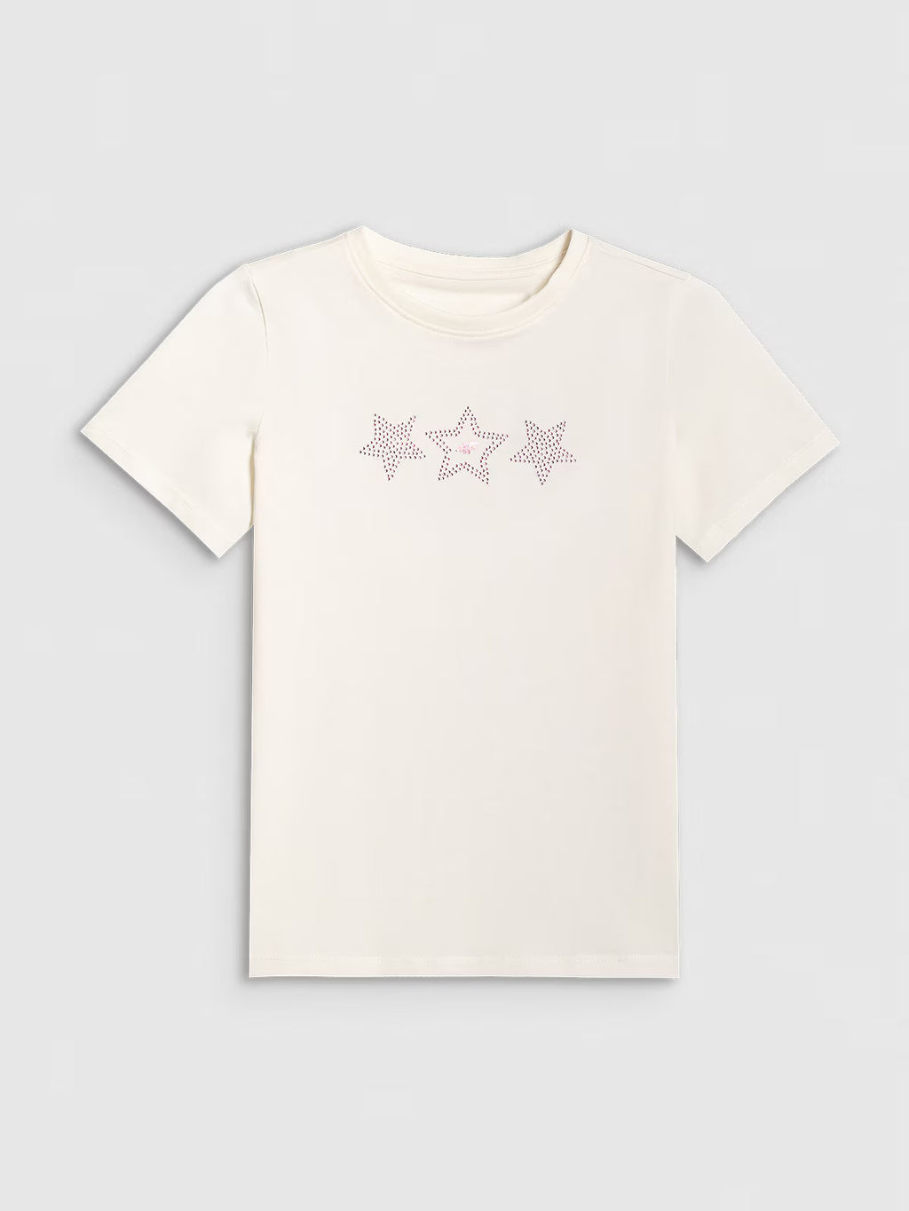 T-shirt regular z nadrukiem dziewczęcy