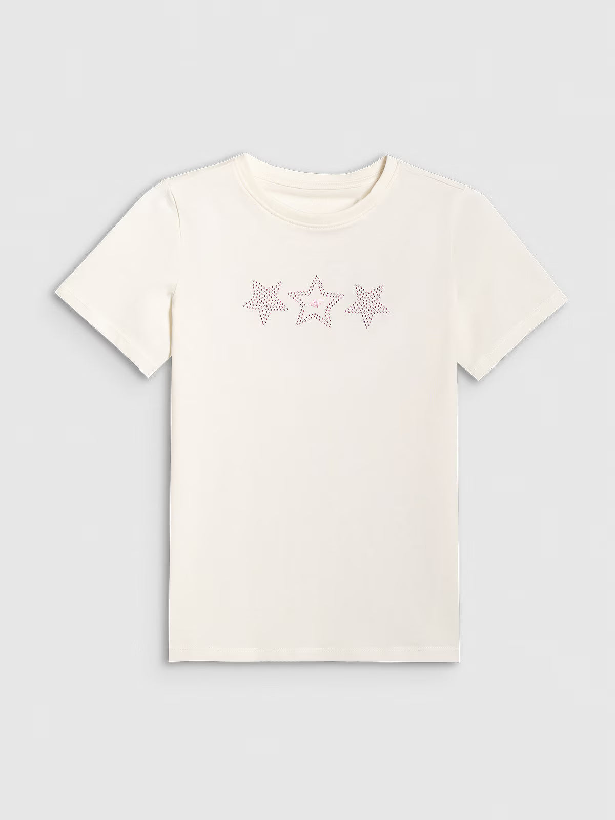 T-shirt regular z nadrukiem dziewczęcy