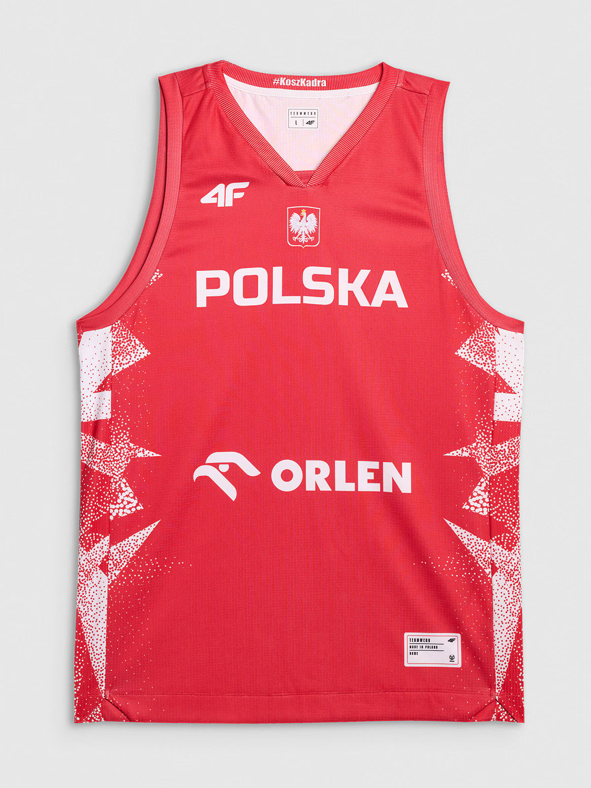 Koszulka reprezentacyjna z możliwością personalizacji męska 4F x PZKOSZ