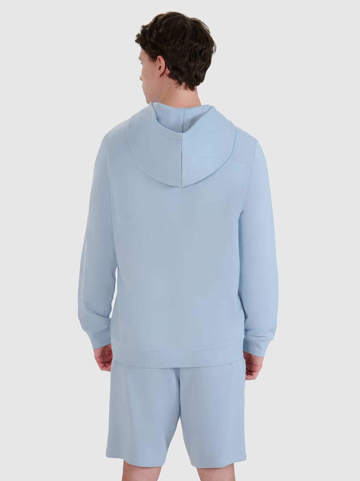 Bluza dresowa nierozpinana z kapturem męska