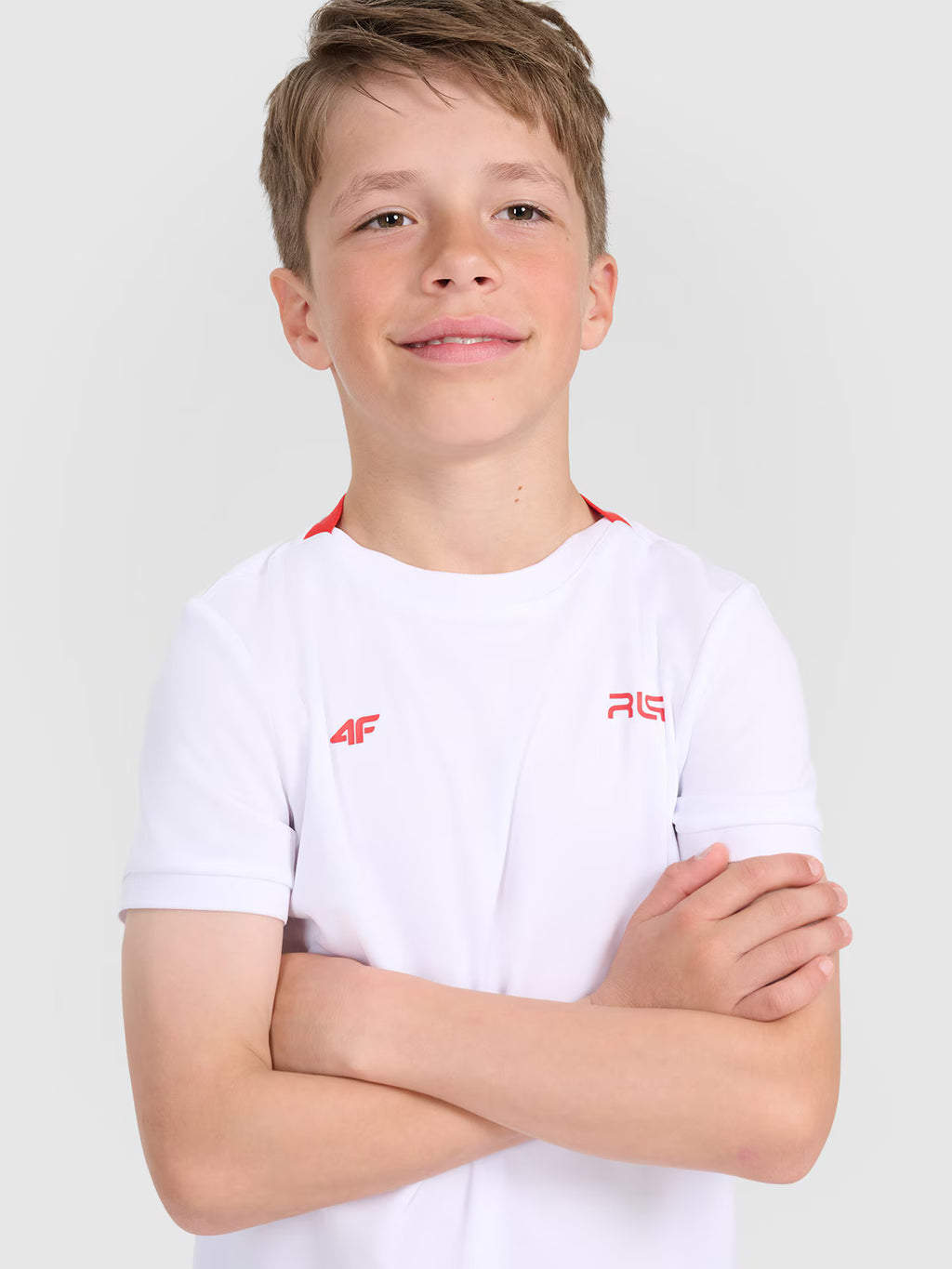 Koszulka sportowa dziecięca 4F JUNIOR x Robert Lewandowski