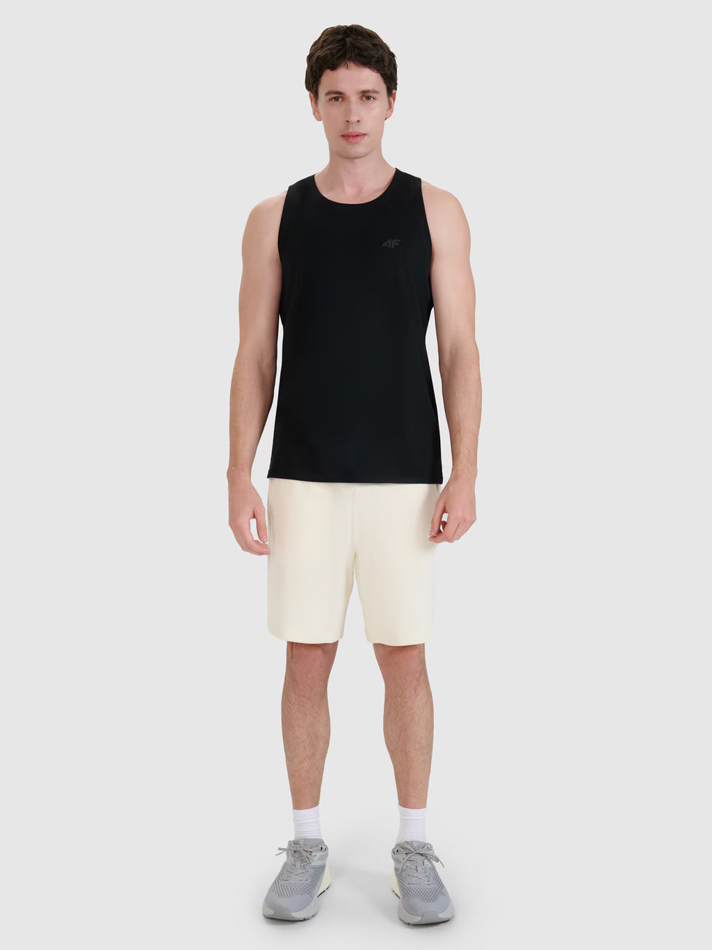Tank top regular gładki męski