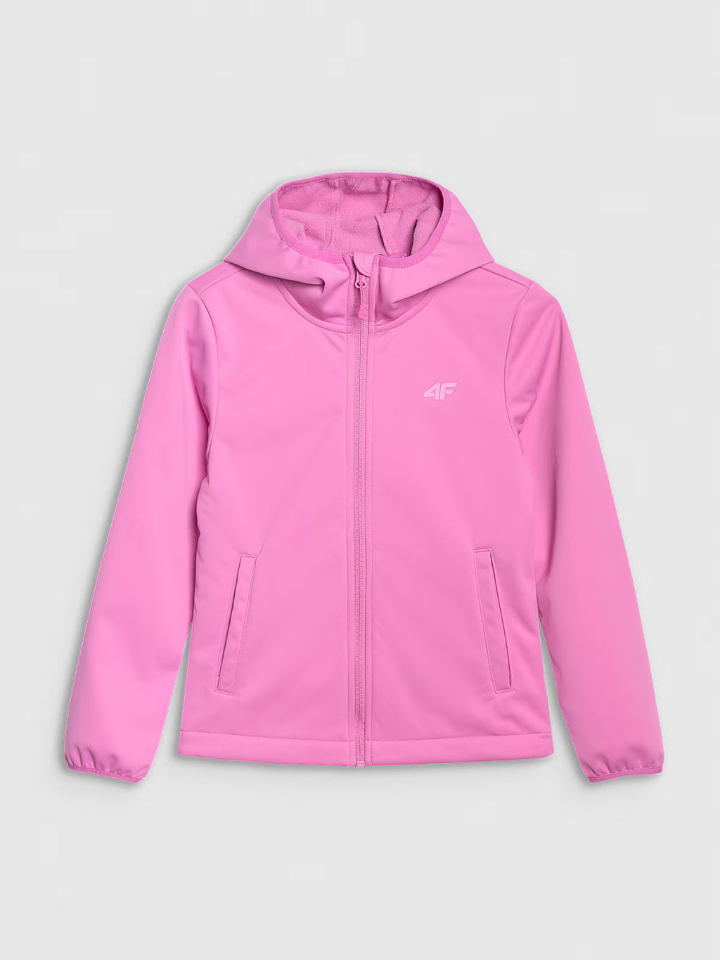 Kurtka softshell wiatroodporna membrana 5000 dziewczęca
