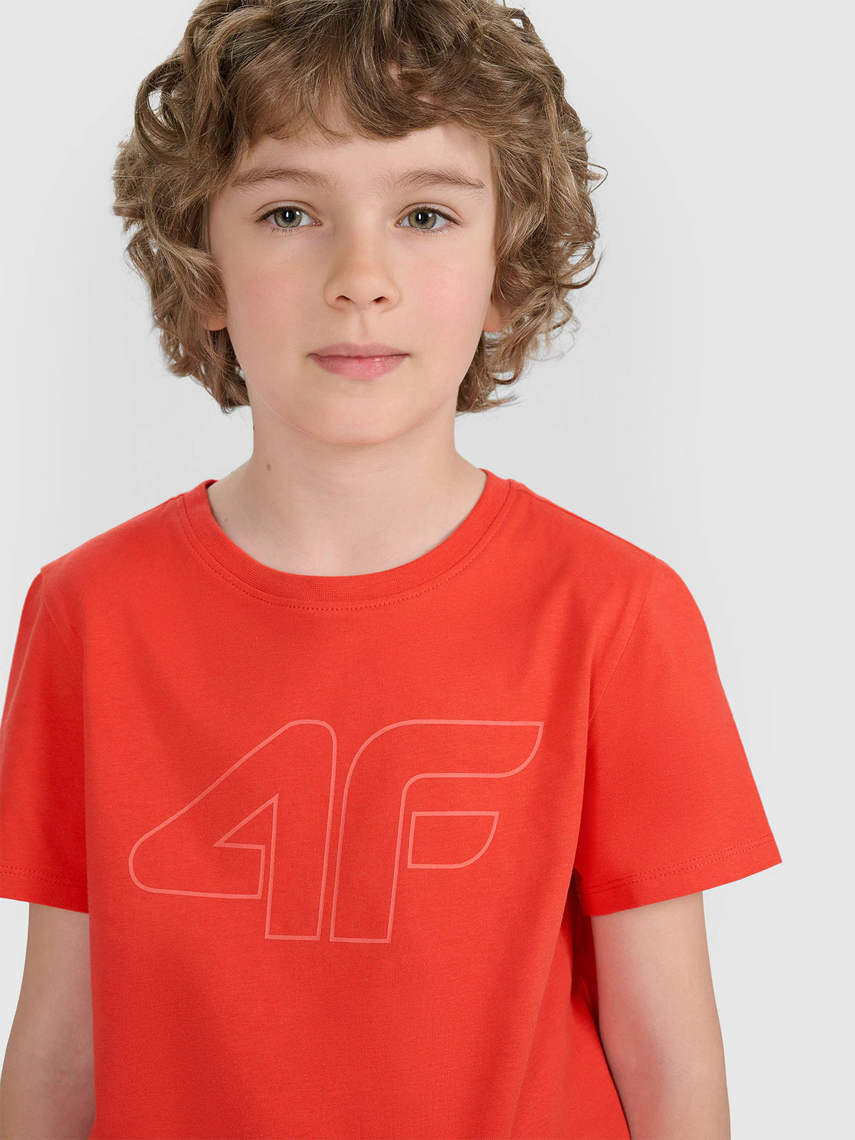 T-shirt regular z nadrukiem chłopięcy