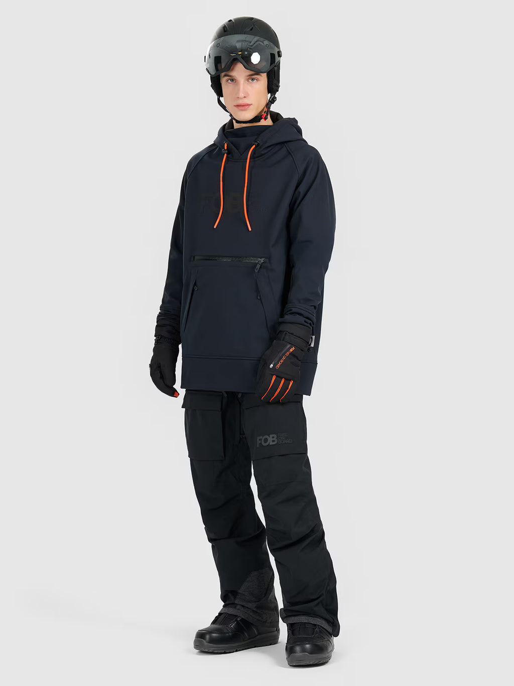 Kurtka snowboardowa softshell wiatroodporna membrana 5000 męska