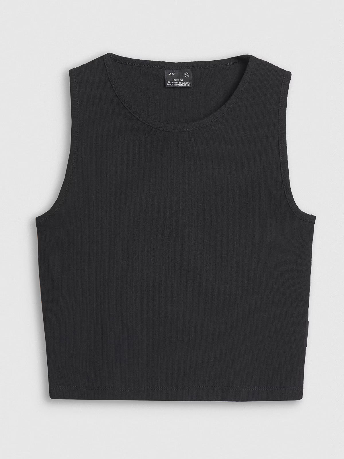 Crop top dzianinowy damski