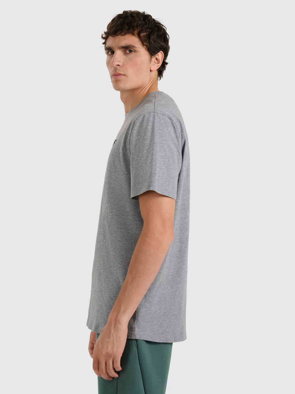 T-shirt regular gładki męski