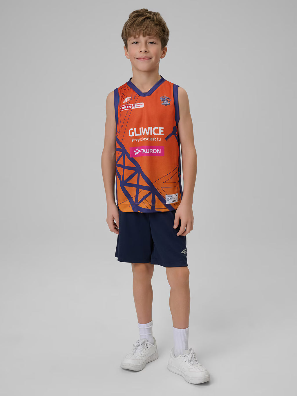 Koszulka meczowa replika domowa z sezonu 2024/25 dziecięca 4F x GTK Gliwice