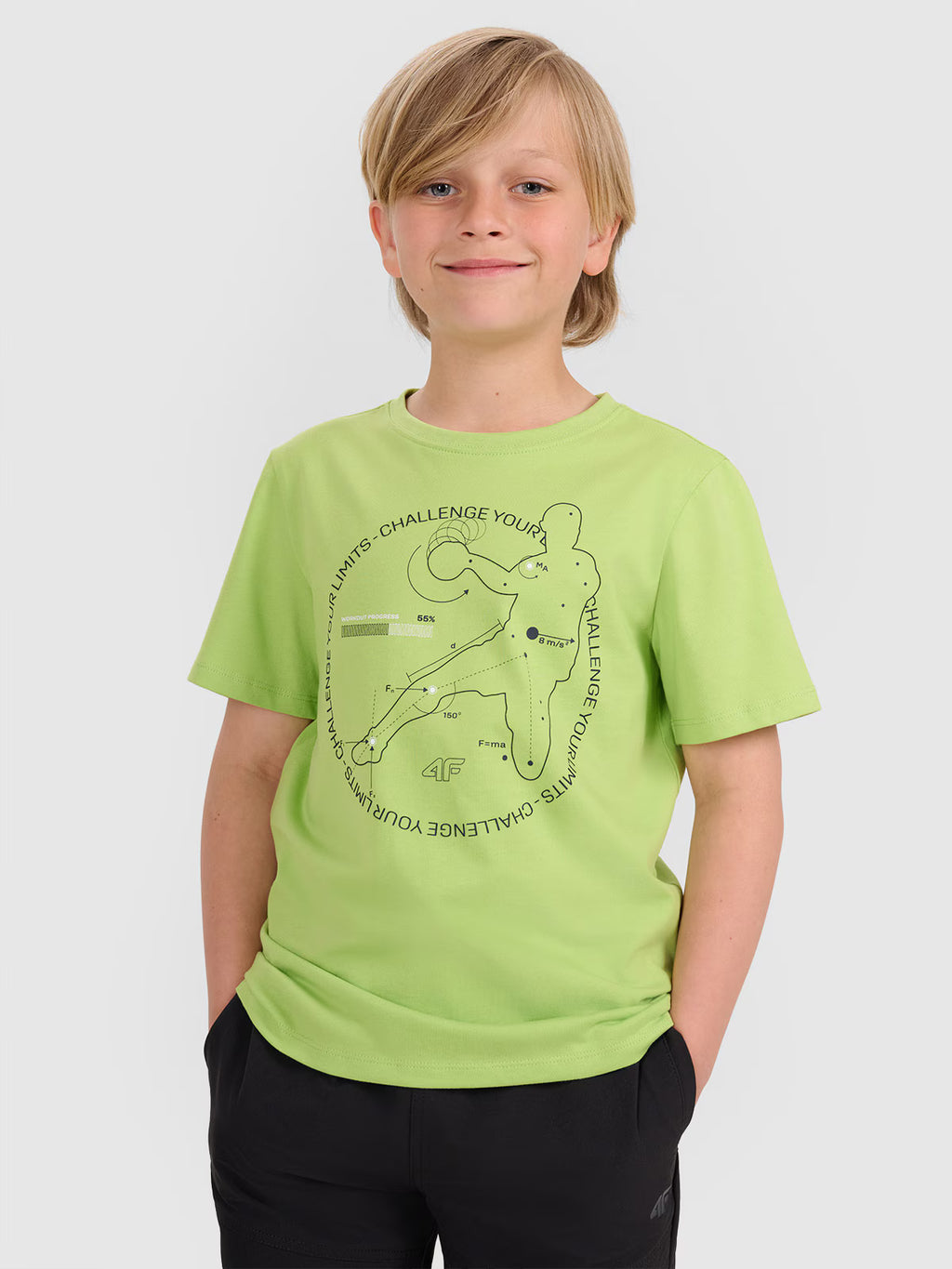 T-shirt regular z nadrukiem chłopięcy