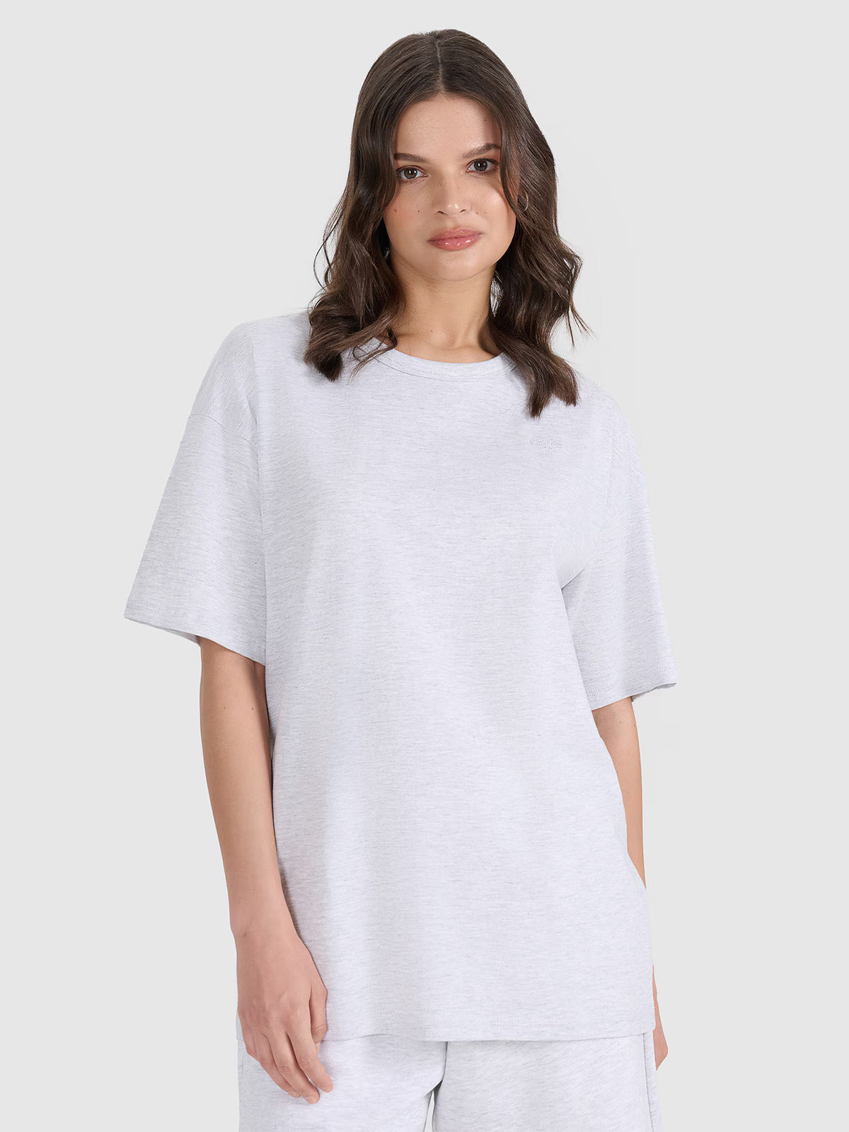 T-shirt oversize gładki uniseks