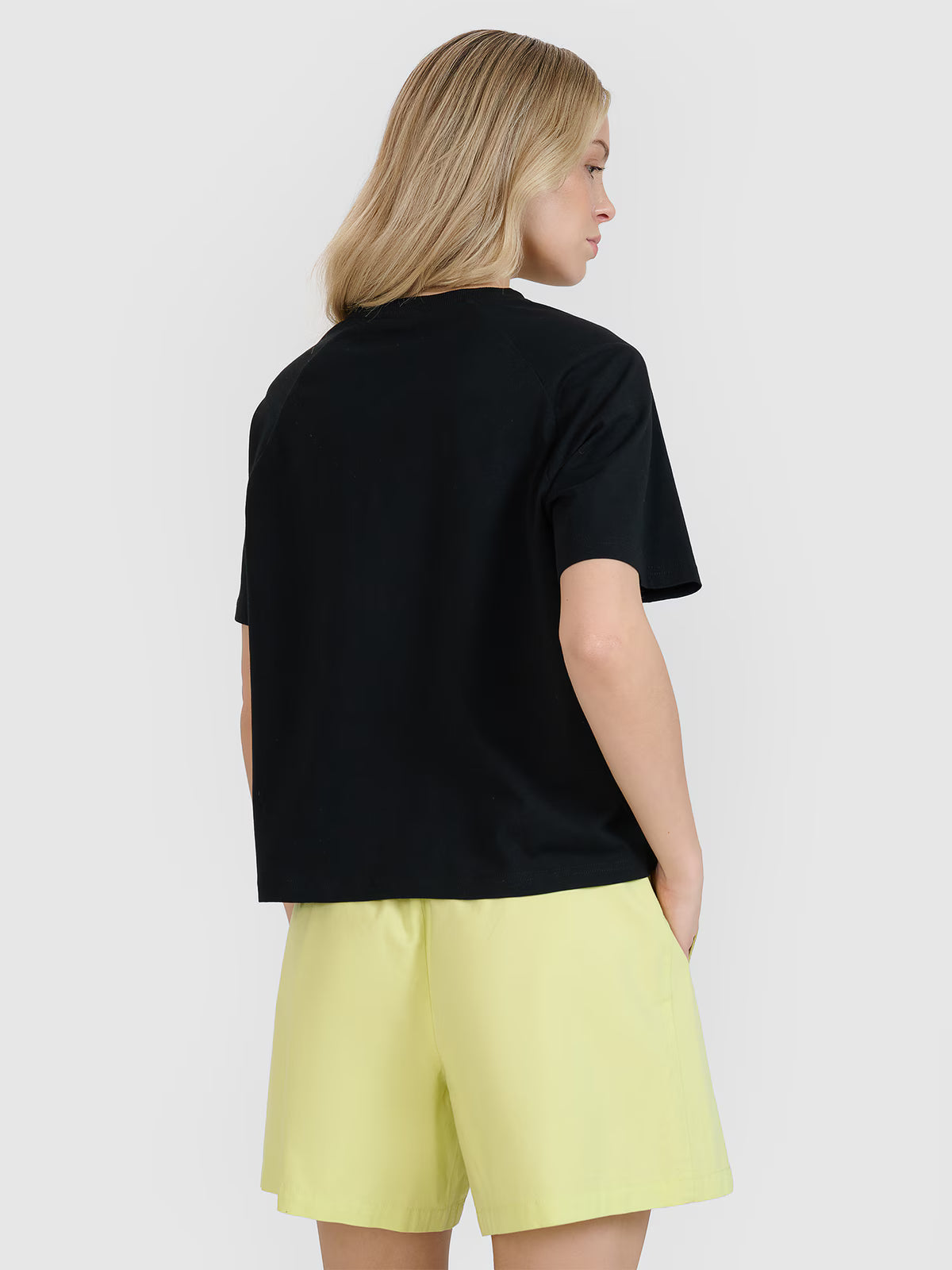 T-shirt oversize z nadrukiem damski