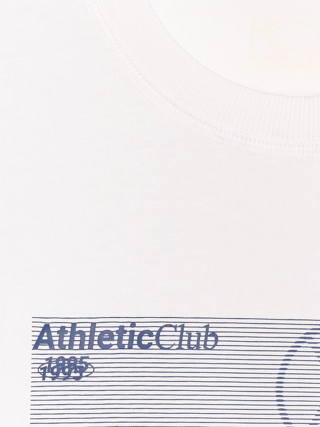 T-shirt regular z nadrukiem męski