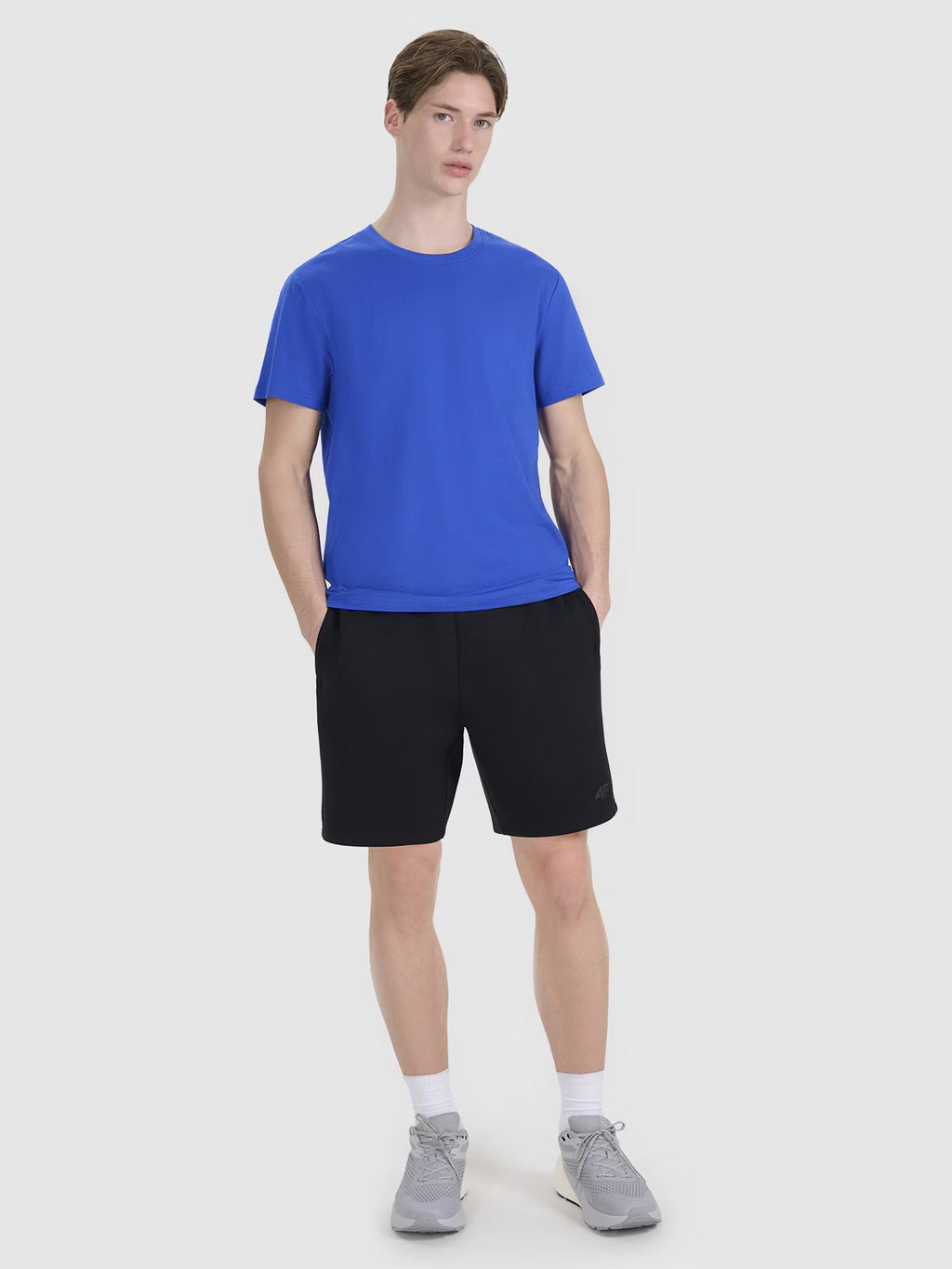 T-shirt regular z nadrukiem męski