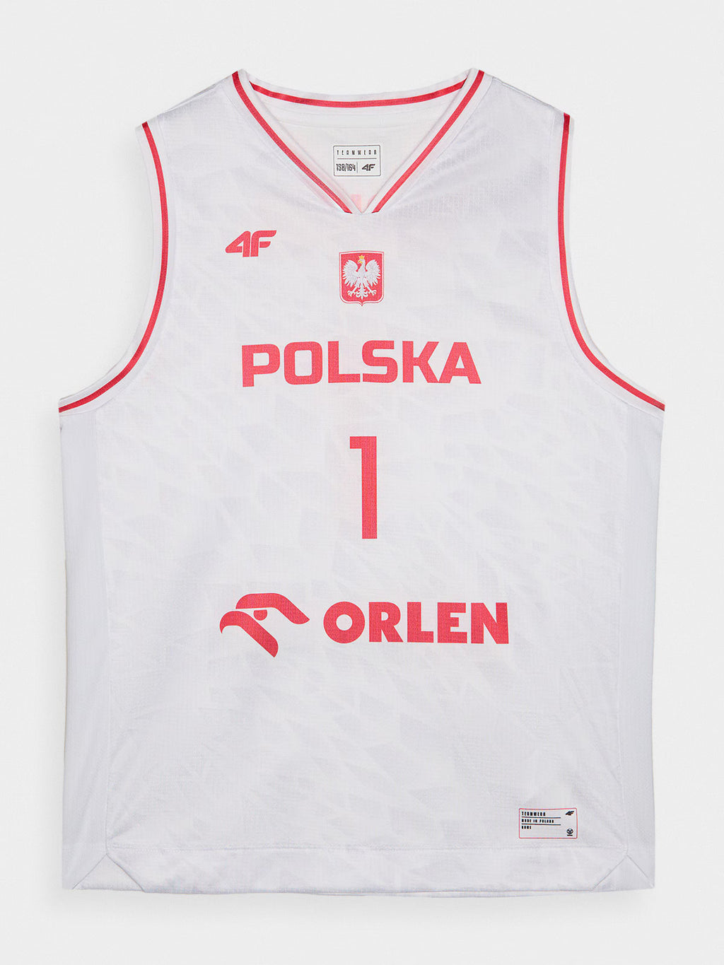 Koszulka reprezentacyjna dziecięca 4F x PZKOSZ 2024 - SOCHAN