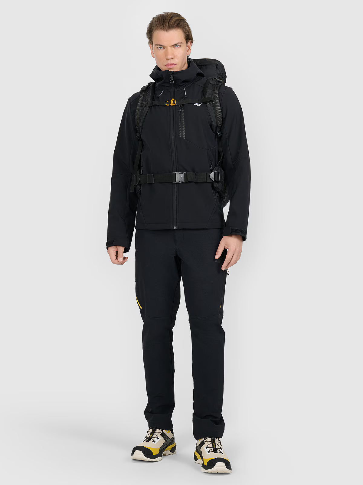 Kurtka softshell wiatroodporna membrana 8000 męska