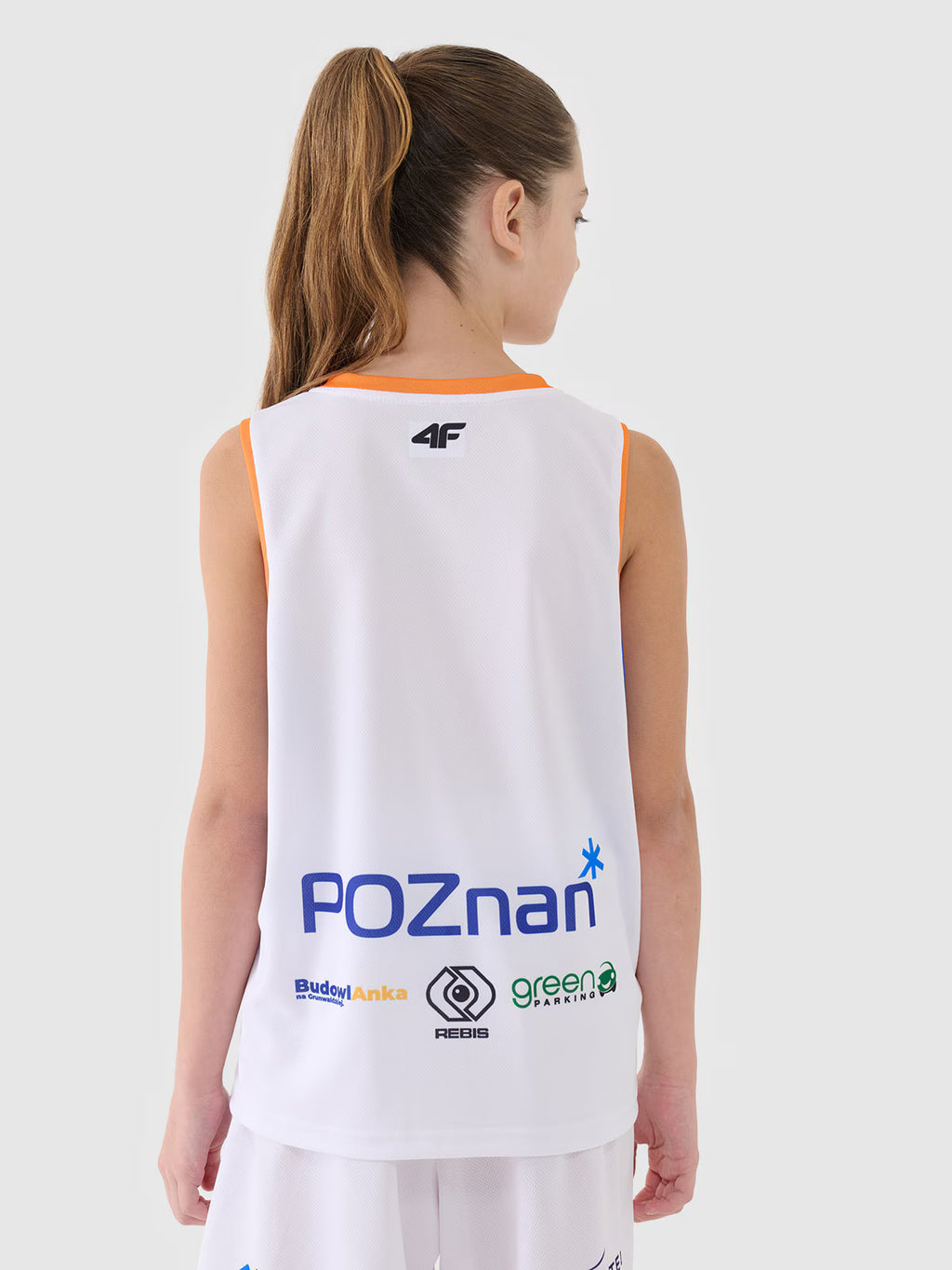 Koszulka meczowa replika wyjazdowa z sezonu 2024/25 dziecięca 4F x Enea AZS Politechnika Poznań