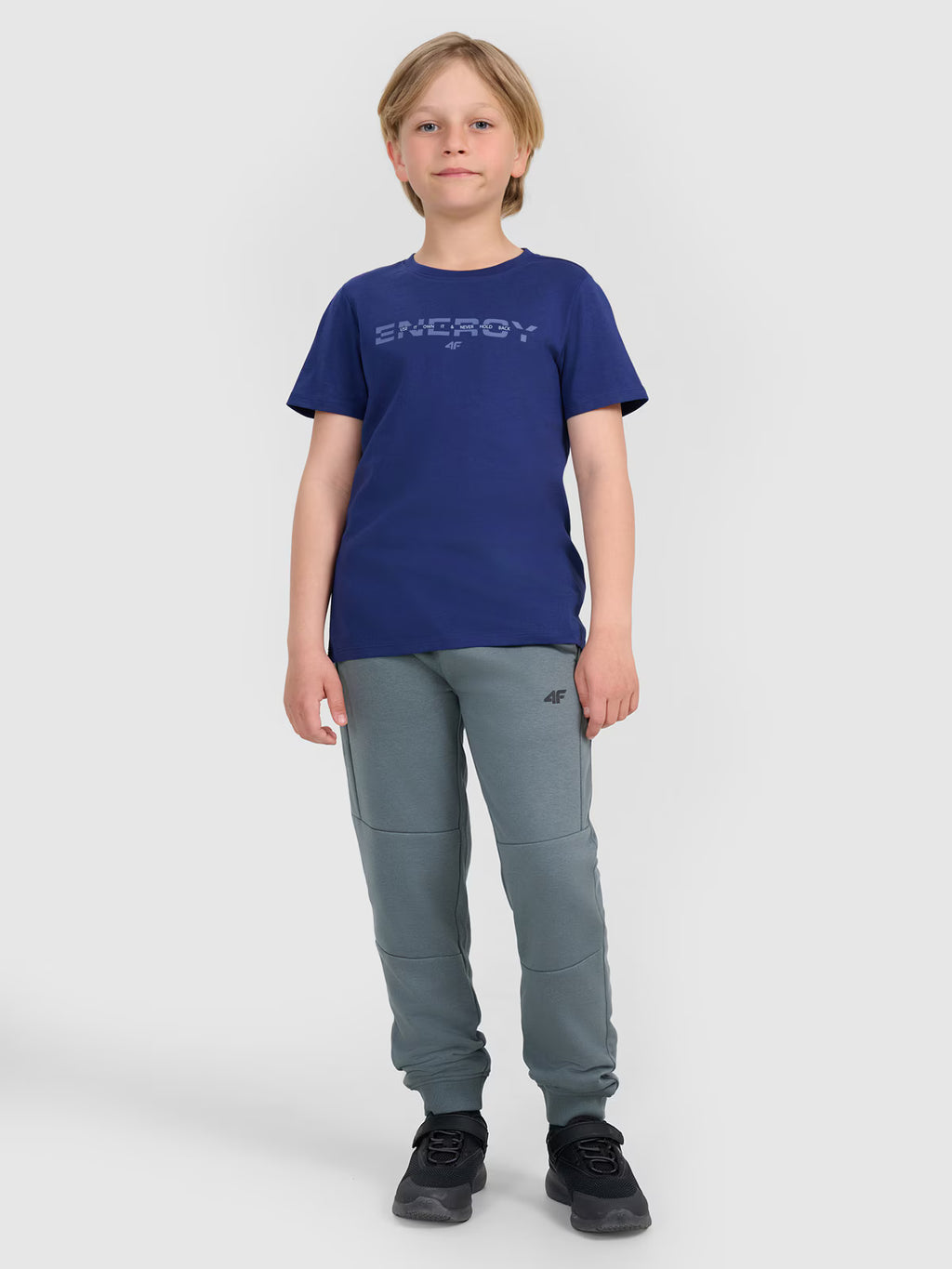 T-shirt regular z nadrukiem chłopięcy
