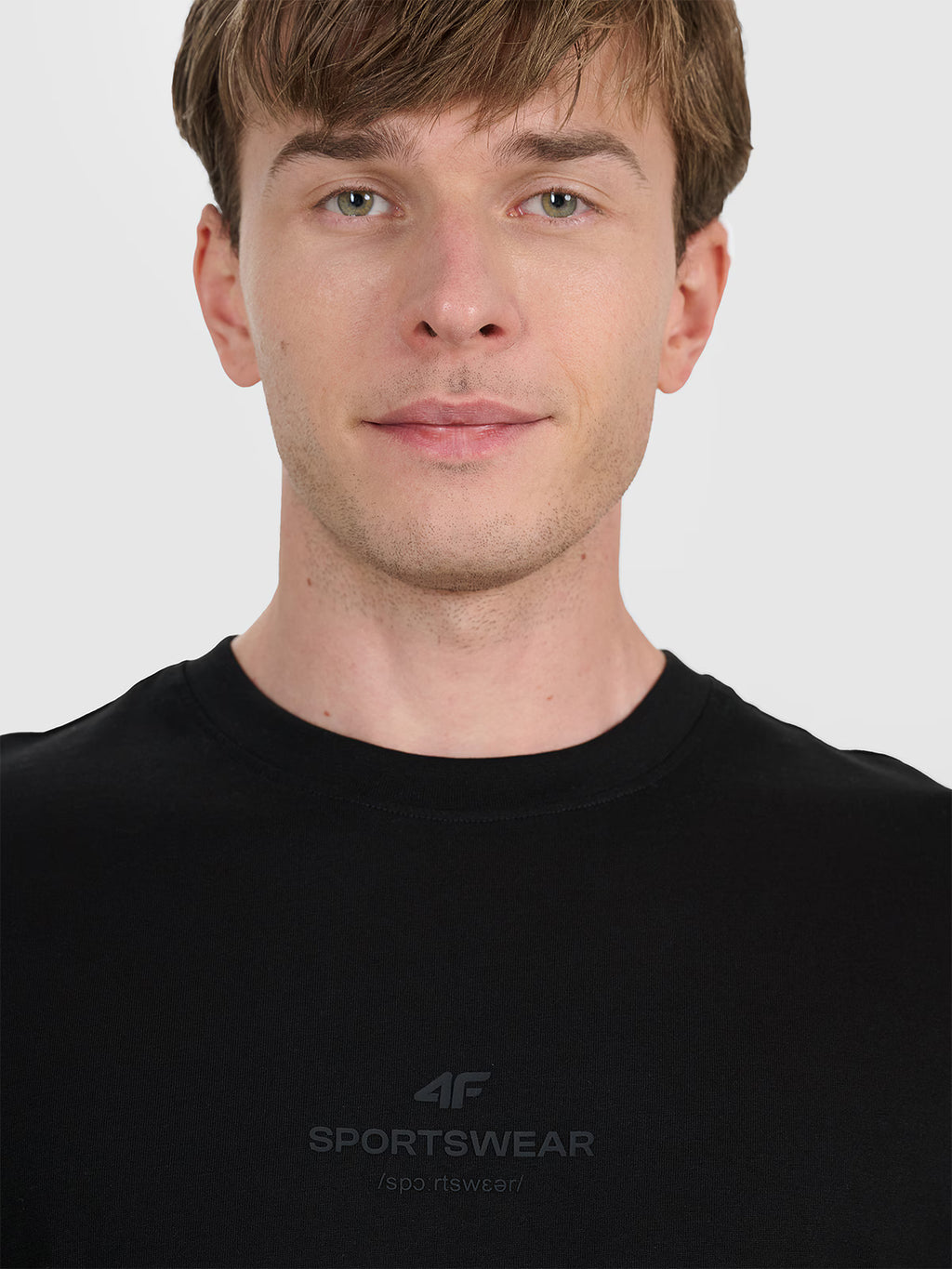 T-shirt regular z nadrukiem męski