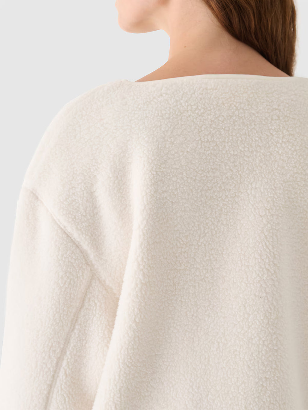 Kurtka sherpa bez kaptura damska Outhorn
