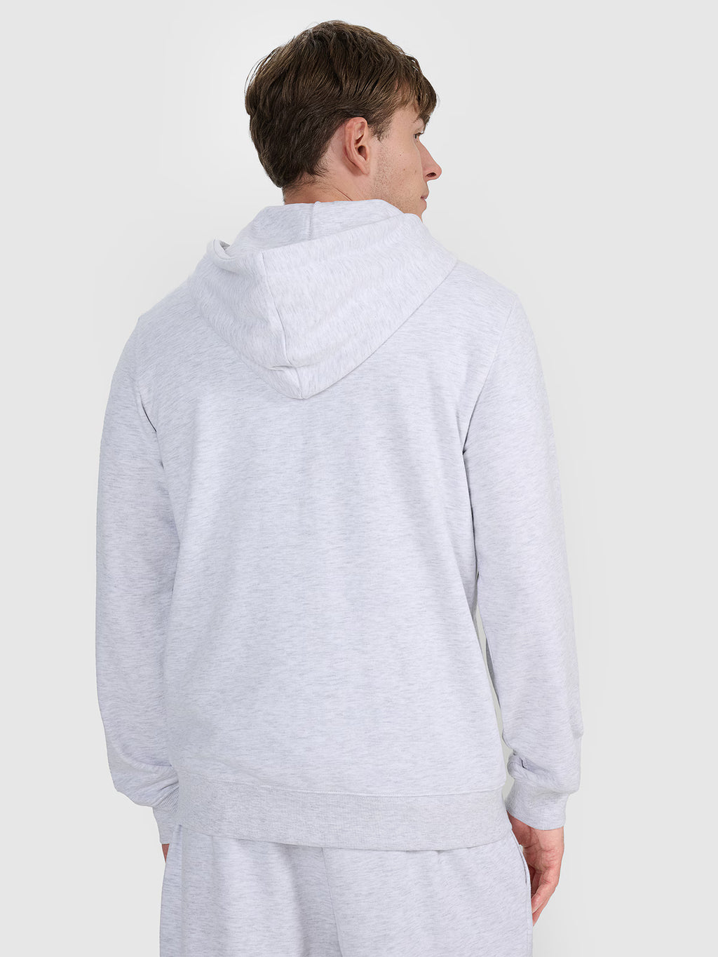 Bluza dresowa rozpinana z kapturem męska