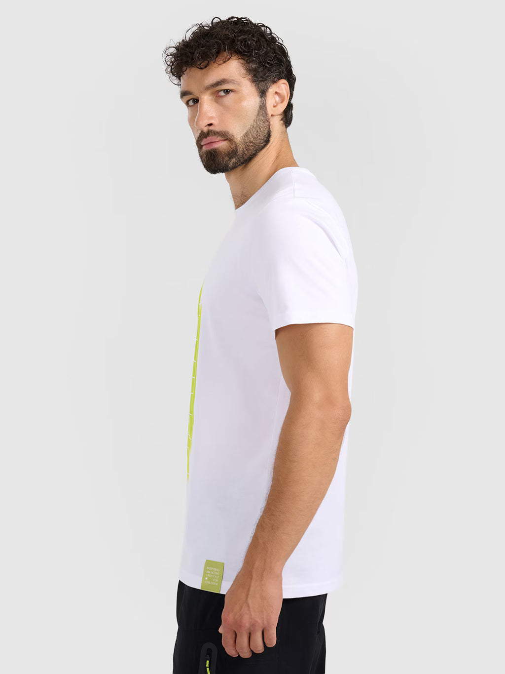 T-shirt regular z nadrukiem uniseks Fundacja 4FPomaga