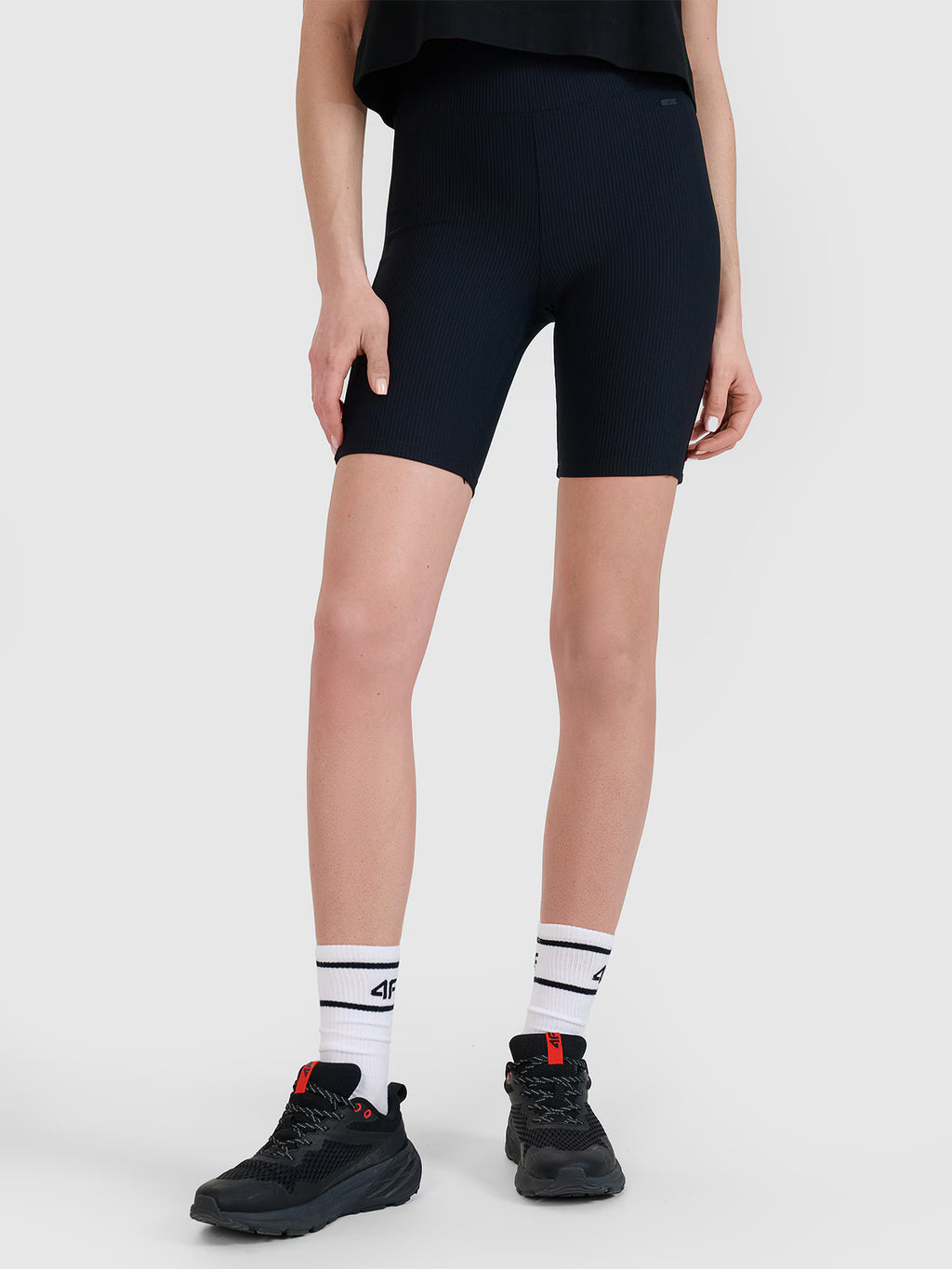 Legginsy krótkie dzianinowe damskie