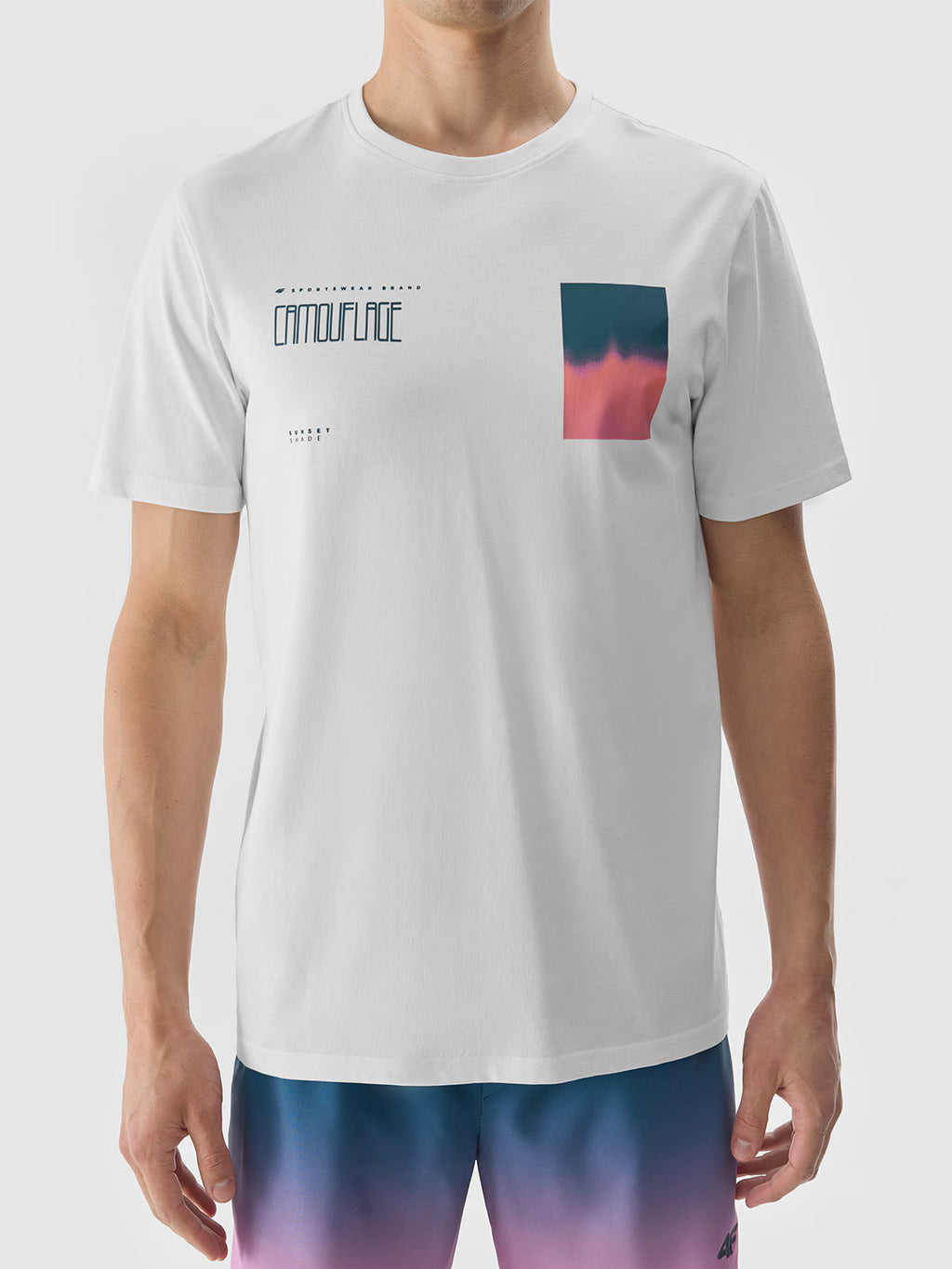 T-shirt z nadrukiem męski