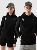 Bluza dresowa nierozpinana z kapturem uniseks 4F x Drift Masters
