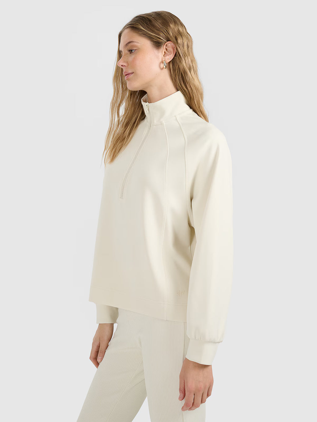 Bluza dresowa nierozpinana z modalem damska