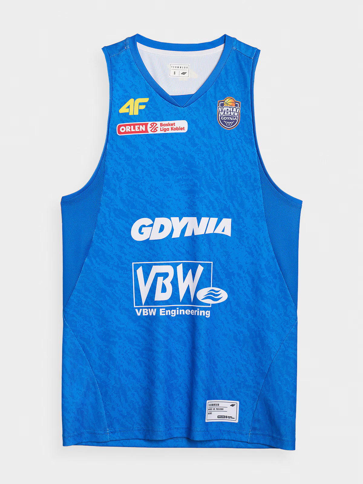 Koszulka meczowa replika domowa z sezonu 2024/25 damska 4F x VBW Arka Gdynia
