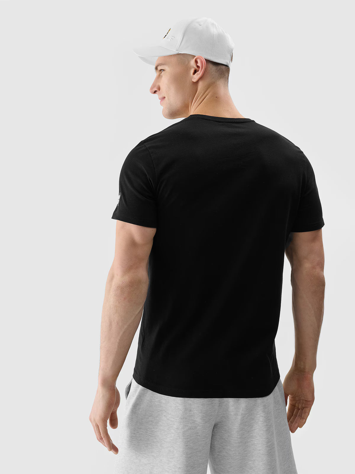 T-shirt regular z nadrukiem uniseks 4F x Drift Masters