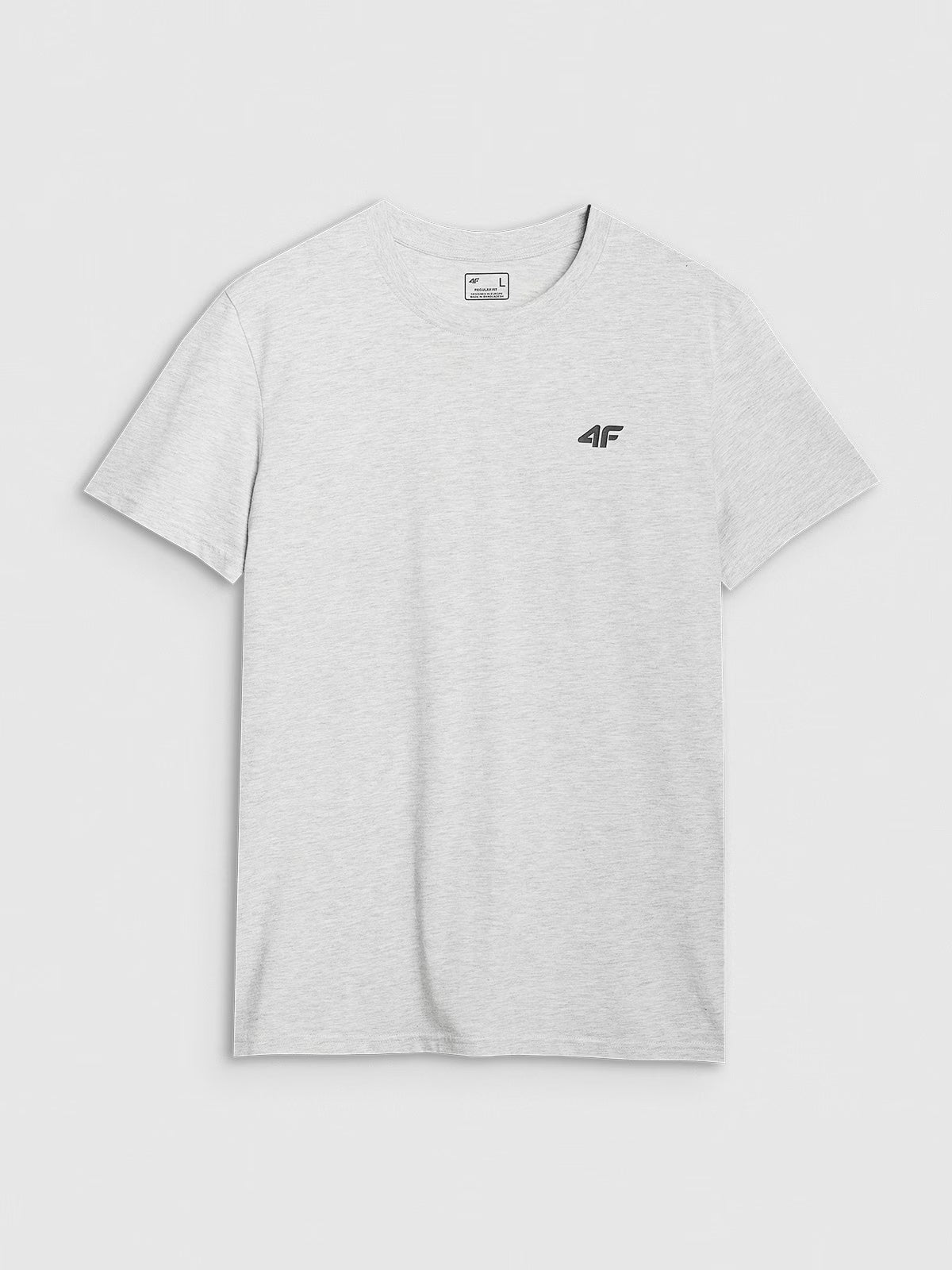 T-shirt regular gładki męski