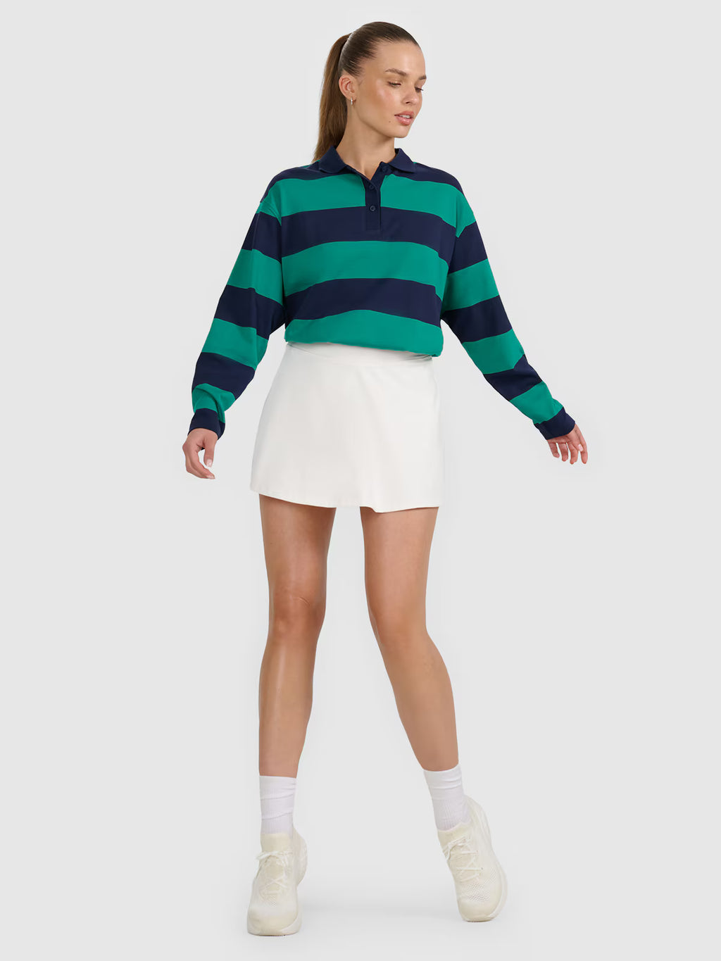 Longsleeve oversize damski