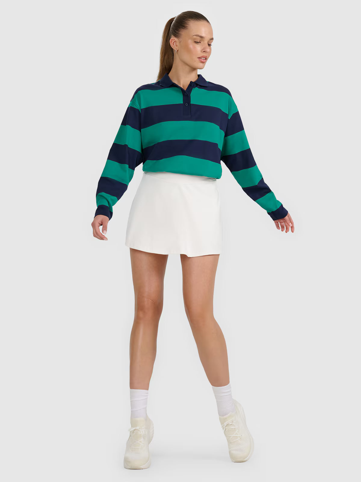 Longsleeve oversize damski
