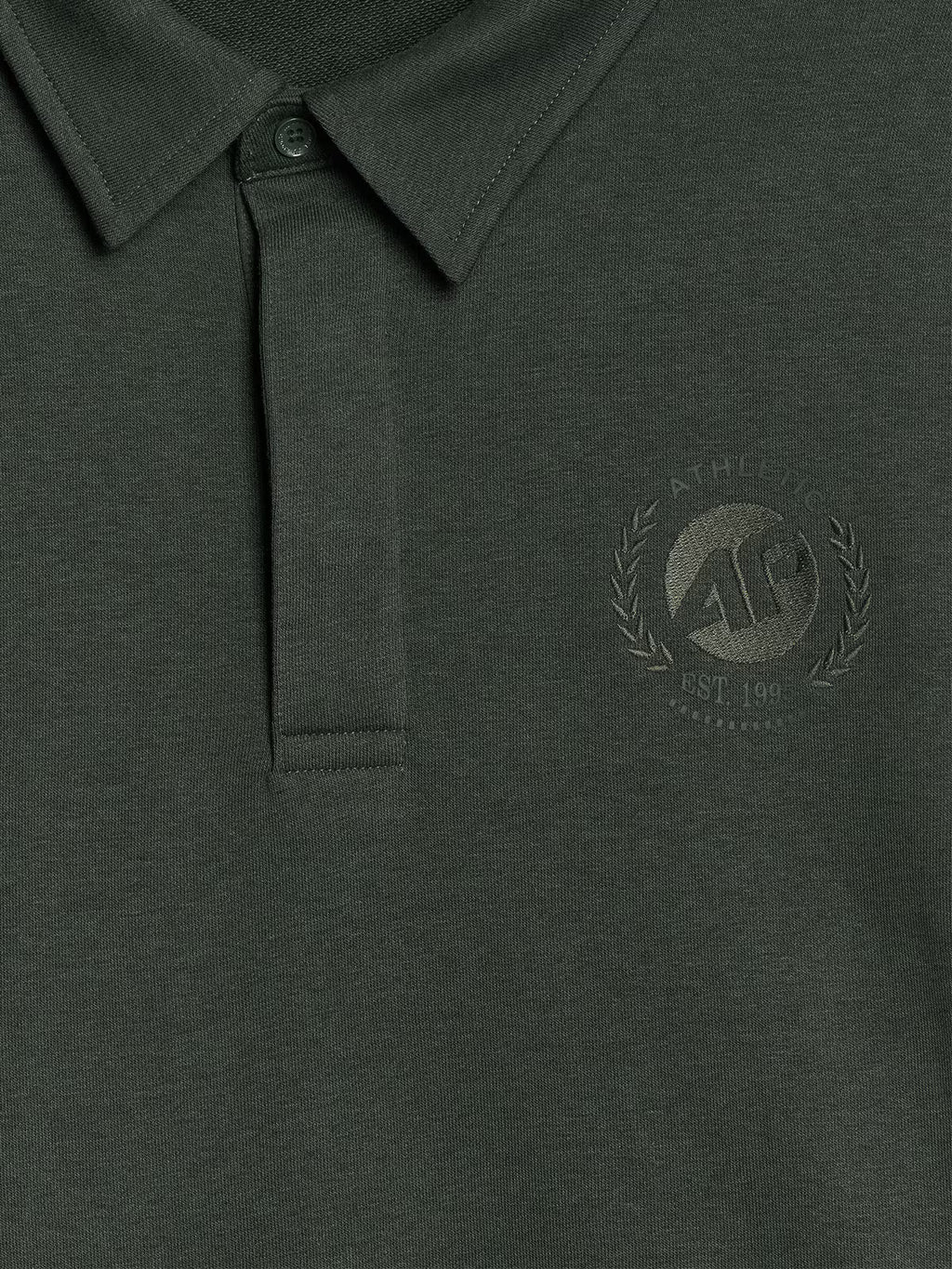 Bluza dresowa regular z kołnierzykiem męska