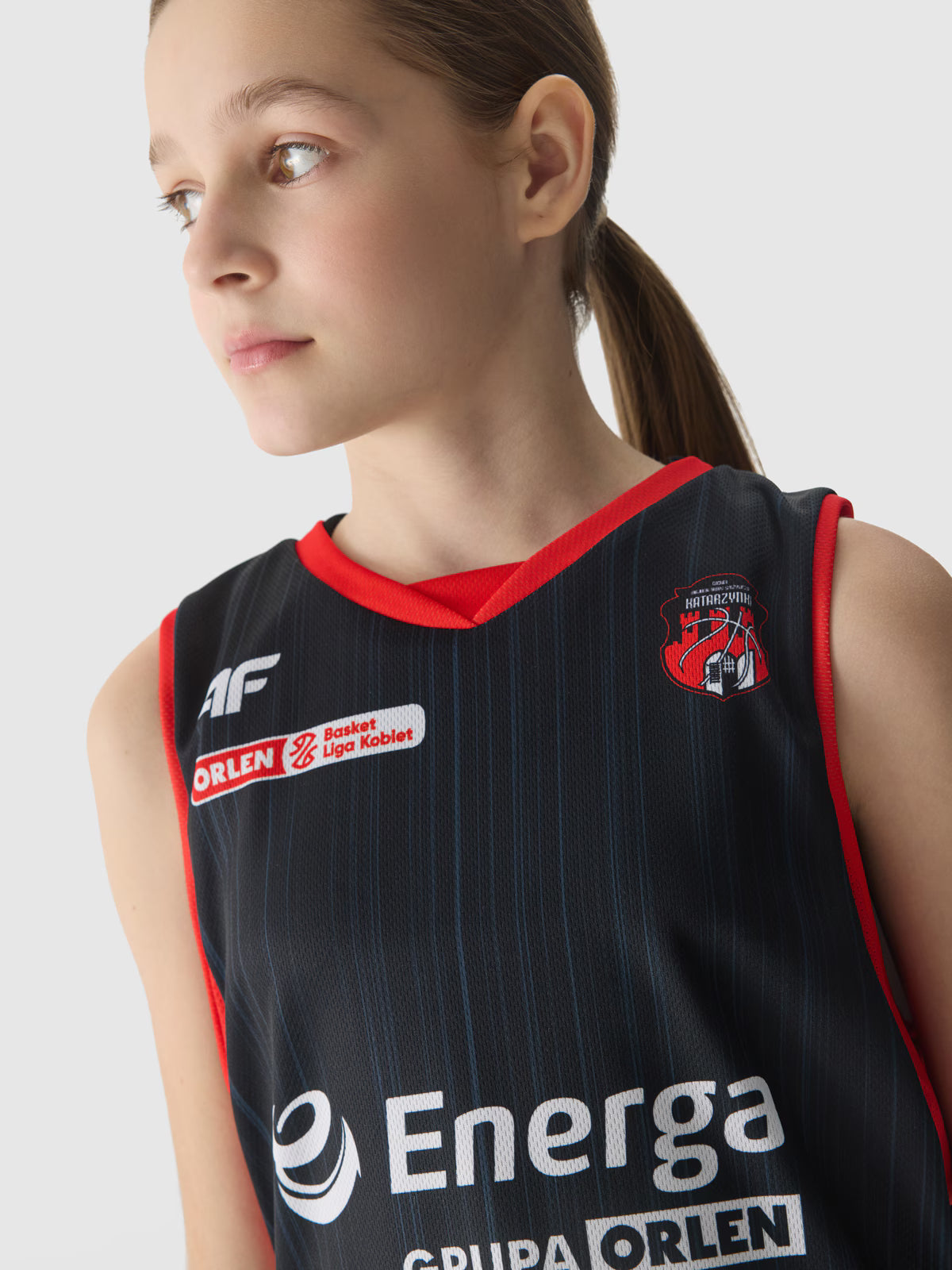 Koszulka replika domowa z sezonu 2023/24 dziecięca 4F x MMKS Katarzynki